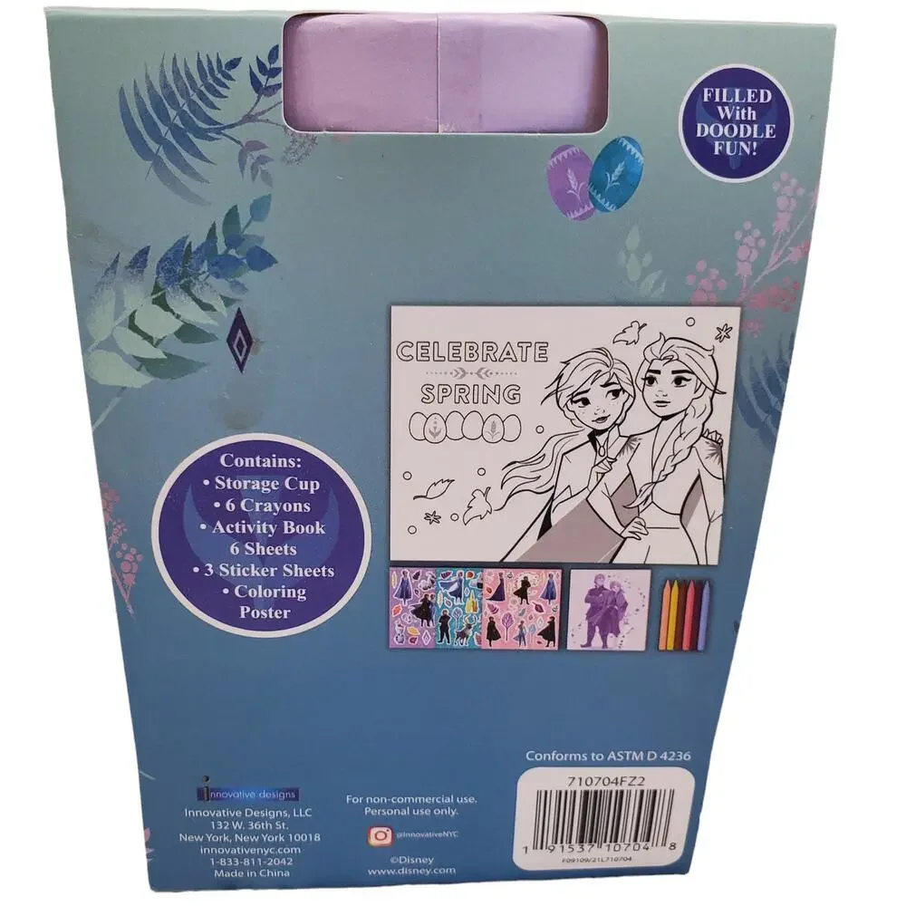 Disney Frozen Cup of Doodles Disney Frozen Art Projects Crafting Project For Kid